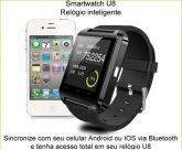 SMARTWATCH U8 RELOGIO INTELIGENTE BLUETOOTH ANDROID IPHONE